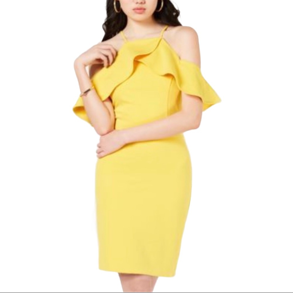 XOXO YELLOW DRESS